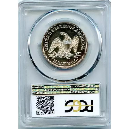 Half Dollars---Liberty Seated 1839-1891 -Silver- 0.5 Dollar (3)