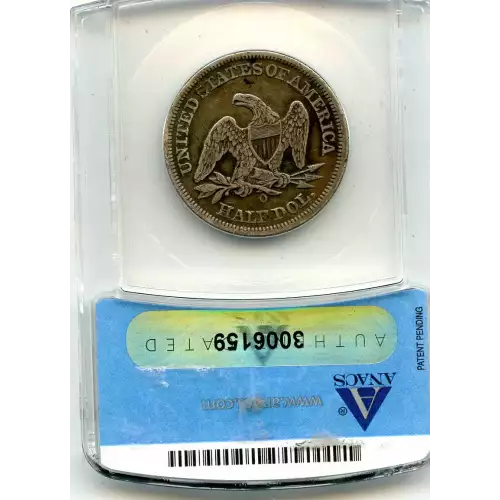 Half Dollars---Liberty Seated 1839-1891 -Silver- 0.5 Dollar (3)