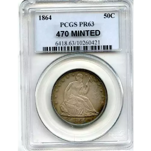 Half Dollars---Liberty Seated 1839-1891 -Silver- 0.5 Dollar (3)