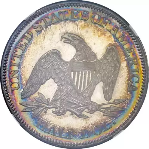 Half Dollars---Liberty Seated 1839-1891 -Silver- 0.5 Dollar (3)