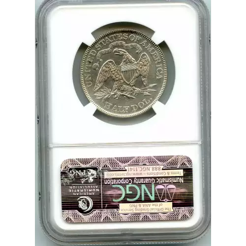 Half Dollars---Liberty Seated 1839-1891 -Silver- 0.5 Dollar (3)