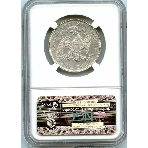 Half Dollars---Liberty Seated 1839-1891 -Silver- 0.5 Dollar (3)