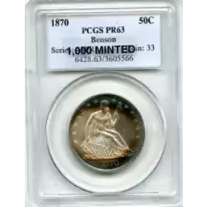 Half Dollars---Liberty Seated 1839-1891 -Silver- 0.5 Dollar (3)