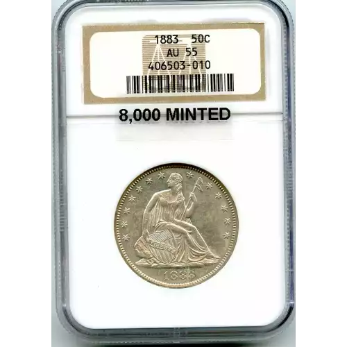 Half Dollars---Liberty Seated 1839-1891 -Silver- 0.5 Dollar (3)