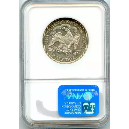 Half Dollars---Liberty Seated 1839-1891 -Silver- 0.5 Dollar (3)