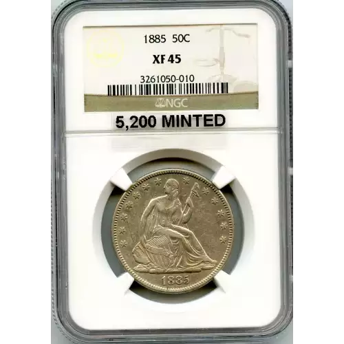 Half Dollars---Liberty Seated 1839-1891 -Silver- 0.5 Dollar (3)