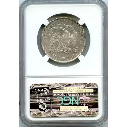 Half Dollars---Liberty Seated 1839-1891 -Silver- 0.5 Dollar (3)