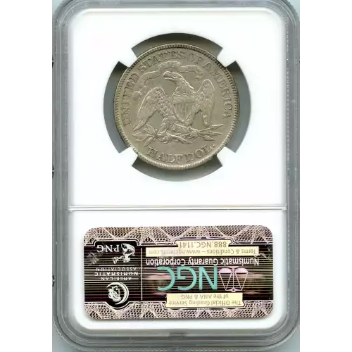 Half Dollars---Liberty Seated 1839-1891 -Silver- 0.5 Dollar (3)