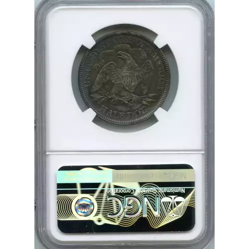 Half Dollars---Liberty Seated 1839-1891 -Silver- 0.5 Dollar (3)