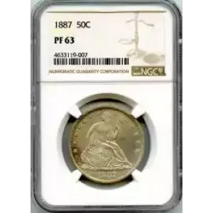 Half Dollars---Liberty Seated 1839-1891 -Silver- 0.5 Dollar (3)