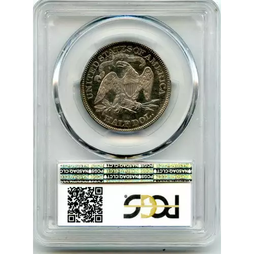 Half Dollars---Liberty Seated 1839-1891 -Silver- 0.5 Dollar (3)