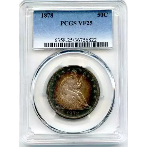 Half Dollars---Liberty Seated 1839-1891 -Silver- 0.5 Dollar (3)