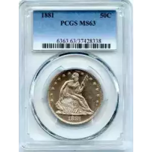 Half Dollars---Liberty Seated 1839-1891 -Silver- 0.5 Dollar (3)