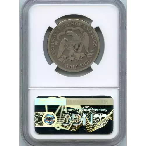 Half Dollars---Liberty Seated 1839-1891 -Silver- 0.5 Dollar (3)