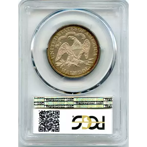 Half Dollars---Liberty Seated 1839-1891 -Silver- 0.5 Dollar (3)