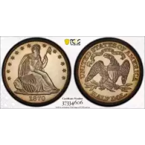 Half Dollars---Liberty Seated 1839-1891 -Silver- 0.5 Dollar (3)