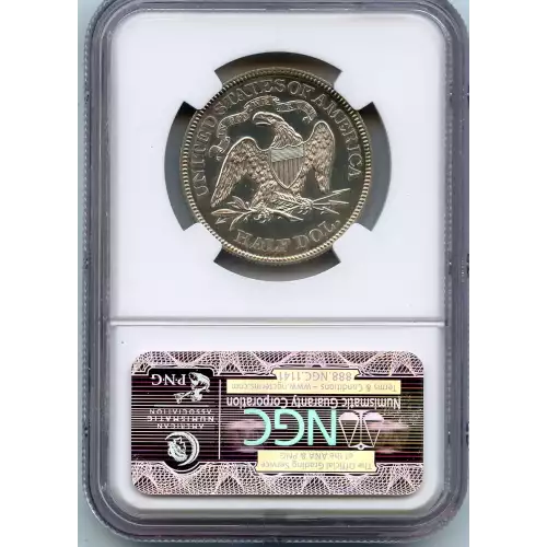 Half Dollars---Liberty Seated 1839-1891 -Silver- 0.5 Dollar (3)