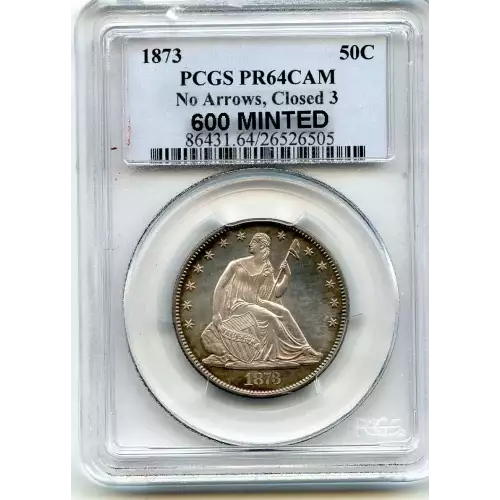 Half Dollars---Liberty Seated 1839-1891 -Silver- 0.5 Dollar (3)