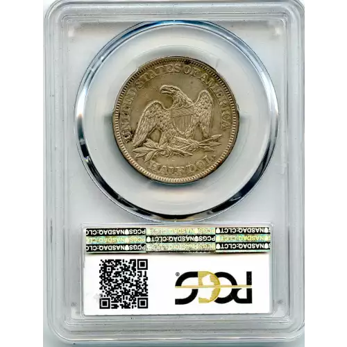 Half Dollars---Liberty Seated 1839-1891 -Silver- 0.5 Dollar (3)