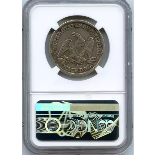 Half Dollars---Liberty Seated 1839-1891 -Silver- 0.5 Dollar (3)