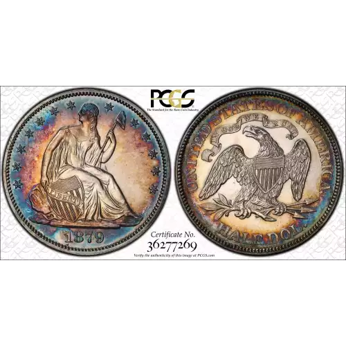 Half Dollars---Liberty Seated 1839-1891 -Silver- 0.5 Dollar (3)