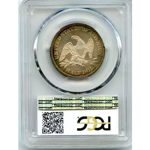 Half Dollars---Liberty Seated 1839-1891 -Silver- 0.5 Dollar (3)