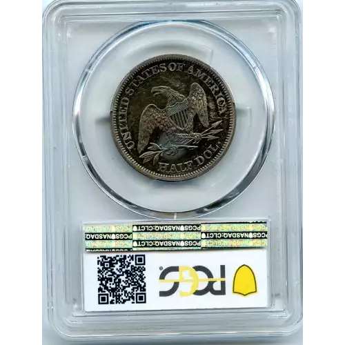 Half Dollars---Liberty Seated 1839-1891 -Silver- 0.5 Dollar (3)