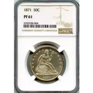 Half Dollars---Liberty Seated 1839-1891 -Silver- 0.5 Dollar (3)