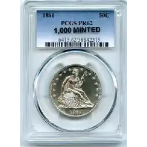 Half Dollars---Liberty Seated 1839-1891 -Silver- 0.5 Dollar (3)