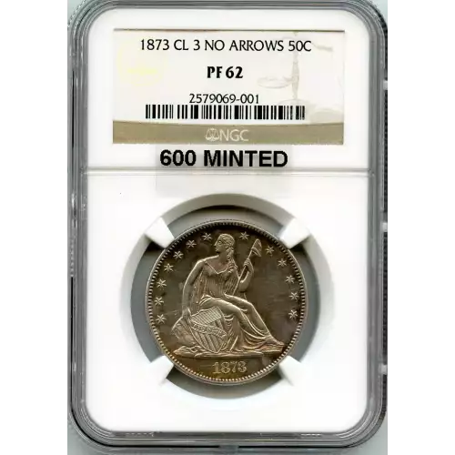 Half Dollars---Liberty Seated 1839-1891 -Silver- 0.5 Dollar (3)