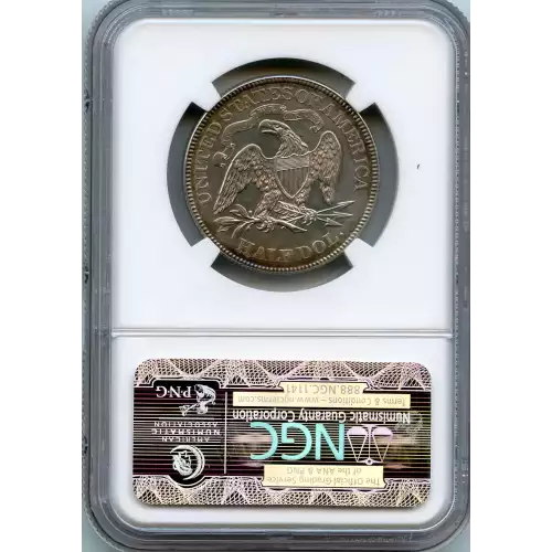 Half Dollars---Liberty Seated 1839-1891 -Silver- 0.5 Dollar (3)