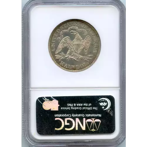 Half Dollars---Liberty Seated 1839-1891 -Silver- 0.5 Dollar (3)