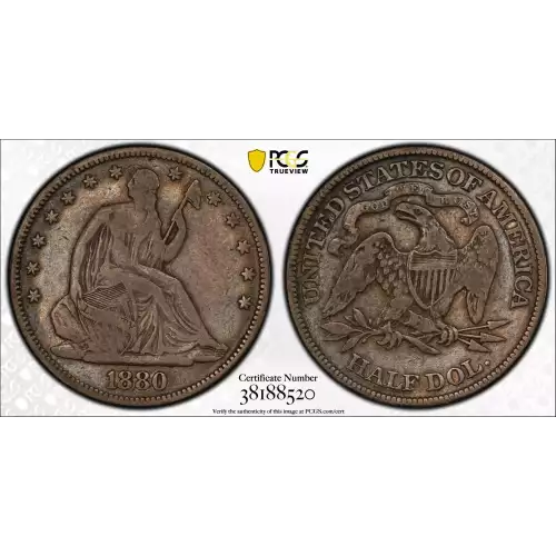 Half Dollars---Liberty Seated 1839-1891 -Silver- 0.5 Dollar (3)