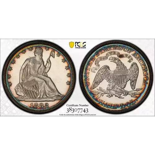 Half Dollars---Liberty Seated 1839-1891 -Silver- 0.5 Dollar (3)