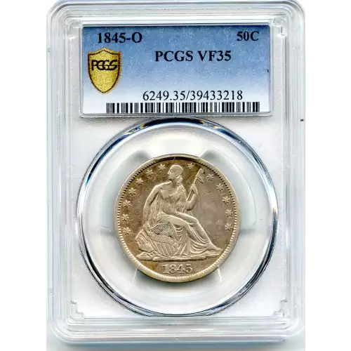 Half Dollars---Liberty Seated 1839-1891 -Silver- 0.5 Dollar (3)