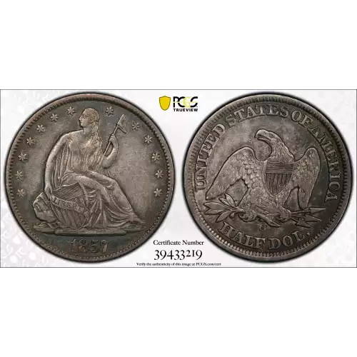 Half Dollars---Liberty Seated 1839-1891 -Silver- 0.5 Dollar (3)