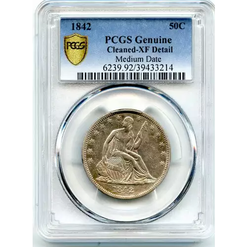 Half Dollars---Liberty Seated 1839-1891 -Silver- 0.5 Dollar (3)