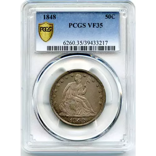 Half Dollars---Liberty Seated 1839-1891 -Silver- 0.5 Dollar (3)