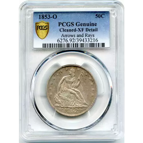 Half Dollars---Liberty Seated 1839-1891 -Silver- 0.5 Dollar (3)