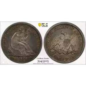 Half Dollars---Liberty Seated 1839-1891 -Silver- 0.5 Dollar (3)