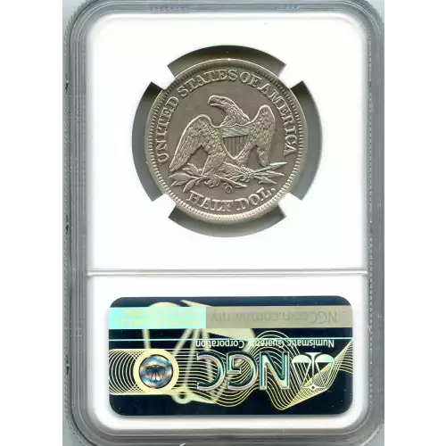 Half Dollars---Liberty Seated 1839-1891 -Silver- 0.5 Dollar (3)