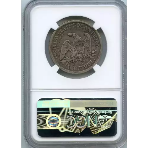 Half Dollars---Liberty Seated 1839-1891 -Silver- 0.5 Dollar (3)