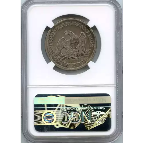 Half Dollars---Liberty Seated 1839-1891 -Silver- 0.5 Dollar (3)