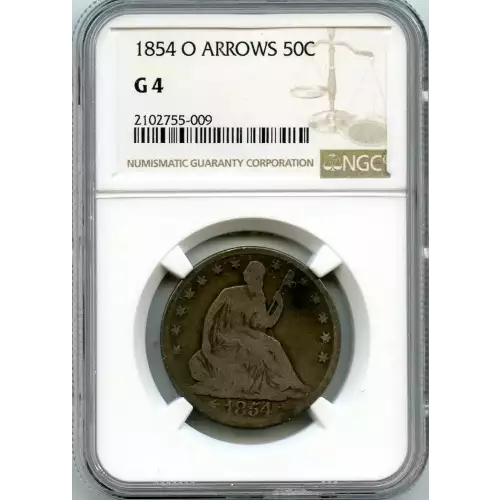 Half Dollars---Liberty Seated 1839-1891 -Silver- 0.5 Dollar (3)