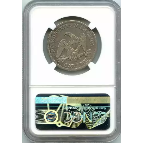 Half Dollars---Liberty Seated 1839-1891 -Silver- 0.5 Dollar (3)