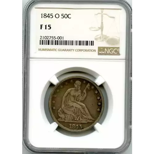 Half Dollars---Liberty Seated 1839-1891 -Silver- 0.5 Dollar (3)