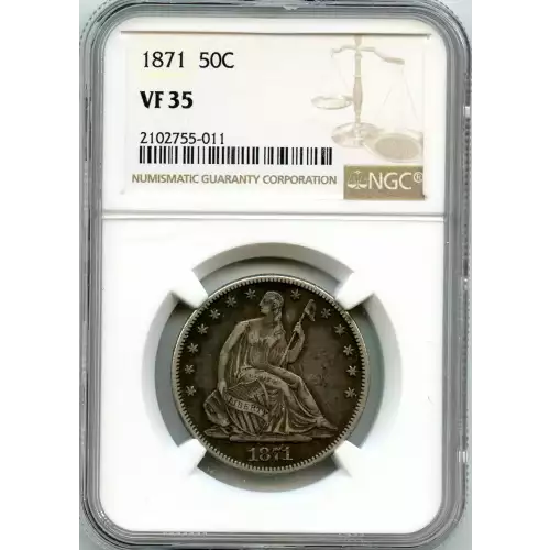 Half Dollars---Liberty Seated 1839-1891 -Silver- 0.5 Dollar (3)