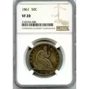 Half Dollars---Liberty Seated 1839-1891 -Silver- 0.5 Dollar (3)