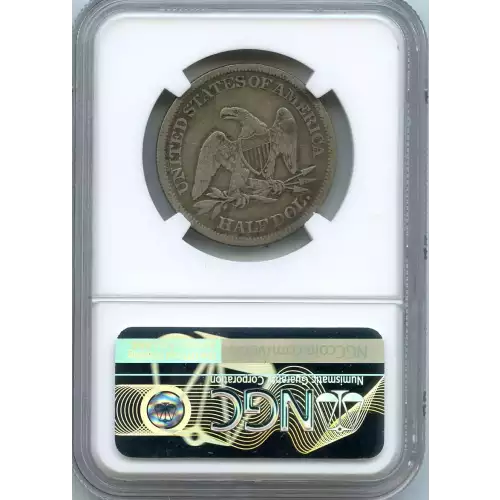 Half Dollars---Liberty Seated 1839-1891 -Silver- 0.5 Dollar (3)