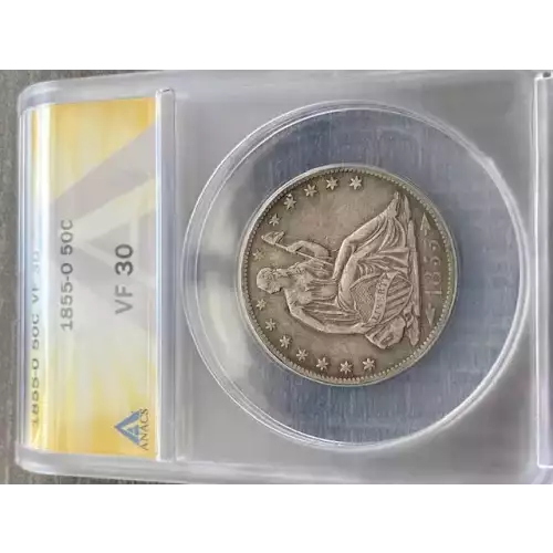 Half Dollars---Liberty Seated 1839-1891 -Silver- 0.5 Dollar (3)